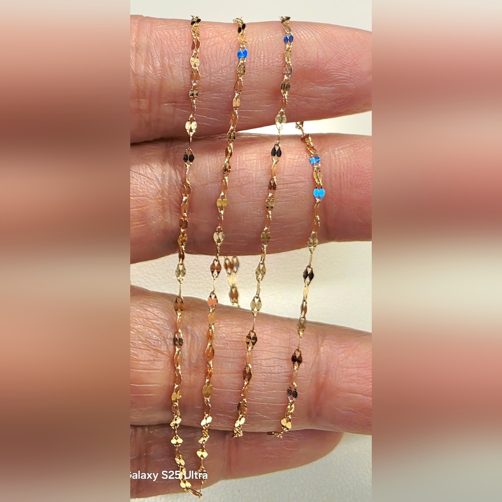 💛18k Mirror Chain